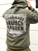 Load image into Gallery viewer, Scrap Book Sketch - Heavy Hoody - Green