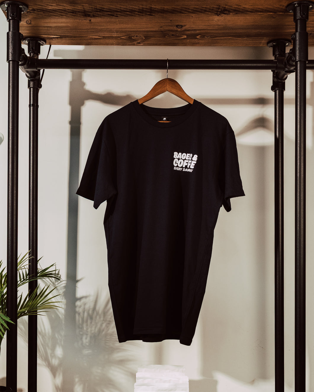 The Steamhouse Crew Tee - Black