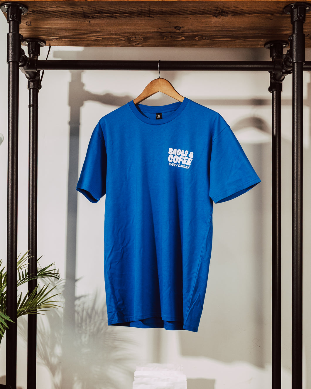 The Steamhouse Crew Tee - Blue